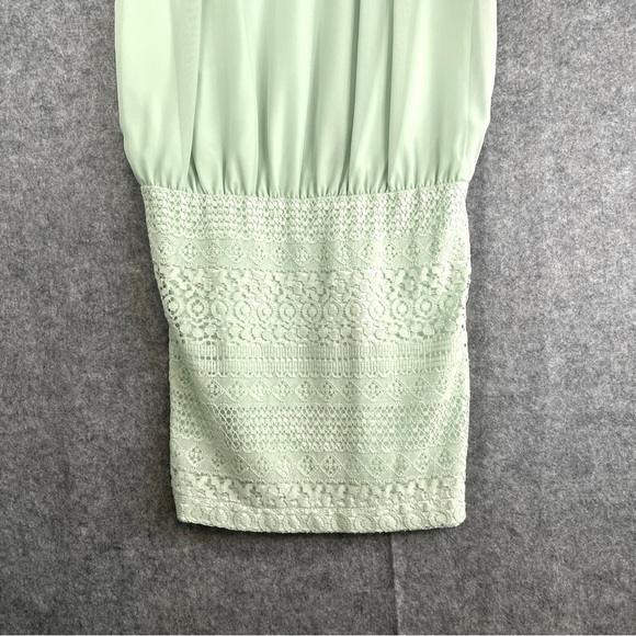 J. PETERMAN Alice's 1920s Dress Blouson Pale Aqua Size 0 - Picture 9 of 9